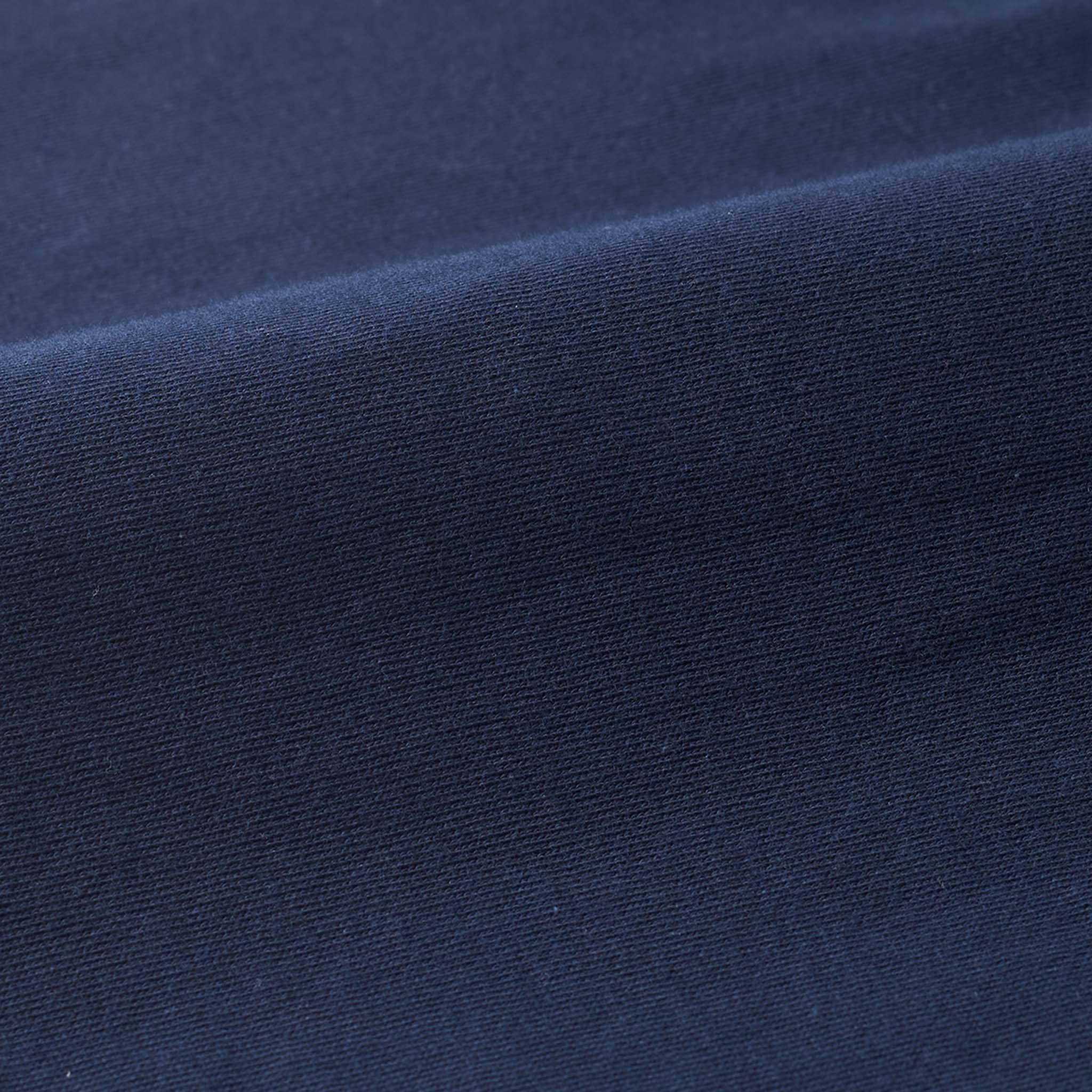 【公式】シナコバ (SINA COVA) ZIPUPパーカー 22123010 ネイビーの素材感