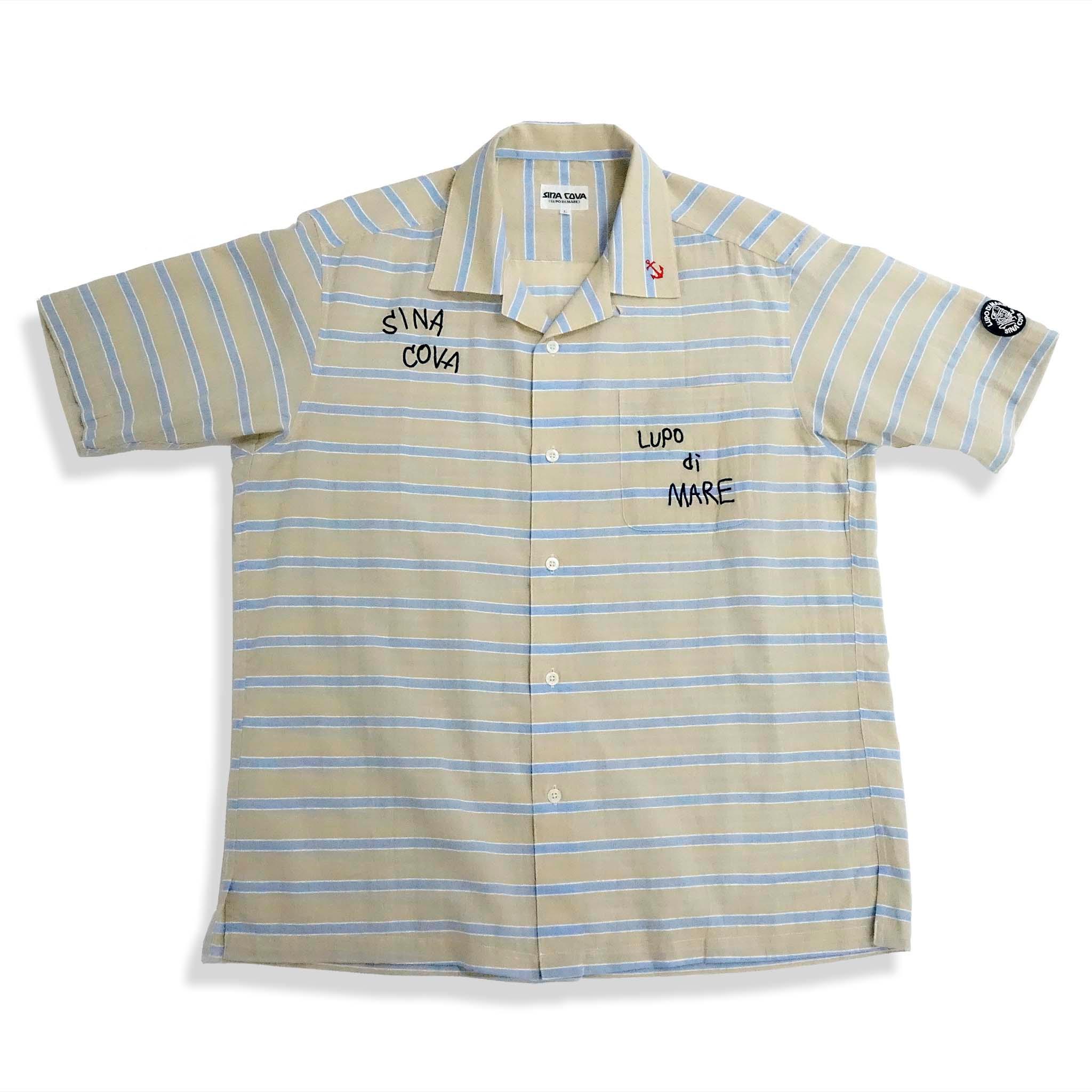 オープンカラー半袖シャツ 22134510 - SINA COVA