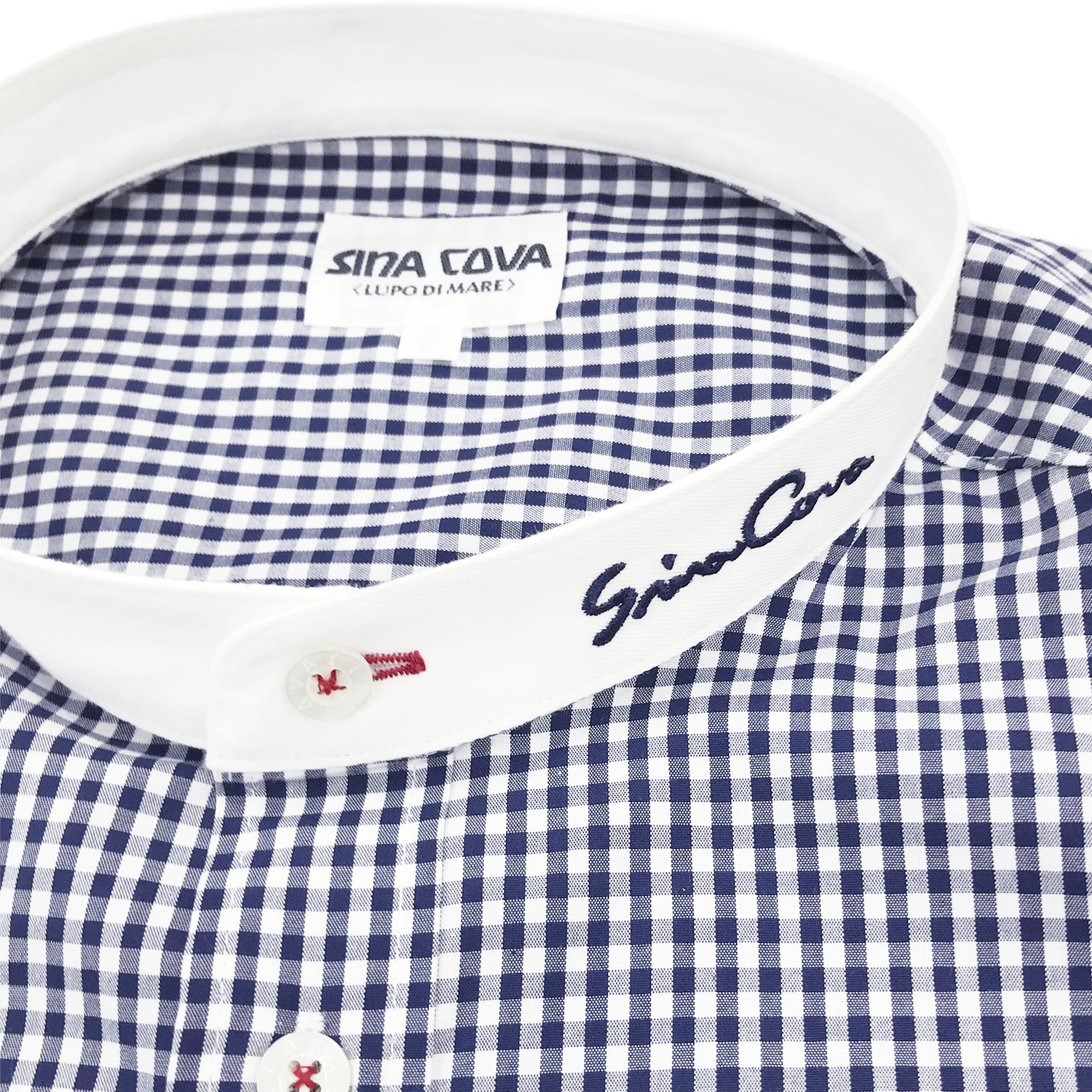 【アウトレット】シナコバ (SINA COVA) バンドカラー 長袖 シャツ 22234010