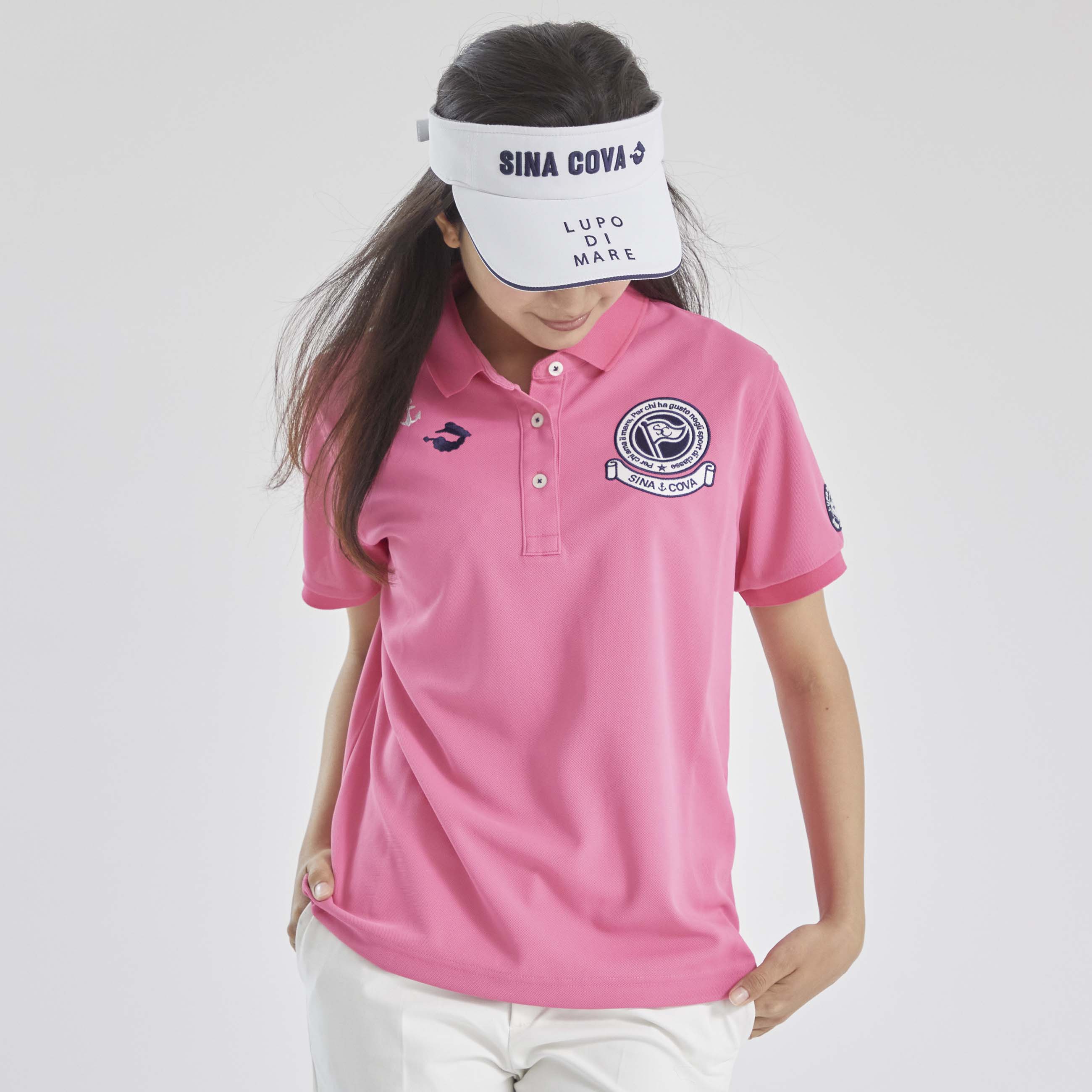 【アウトレット】シナコバ (SINA COVA) レディース 半袖 ポロシャツ 22180573