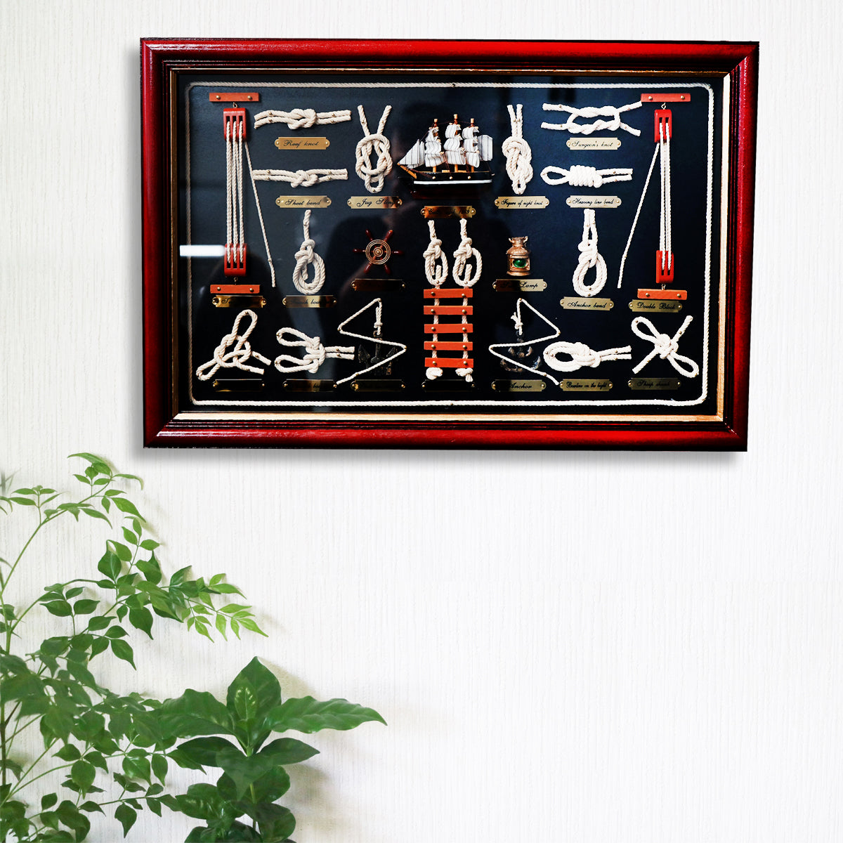 ロープノット額(大)『クラシック』 57000320