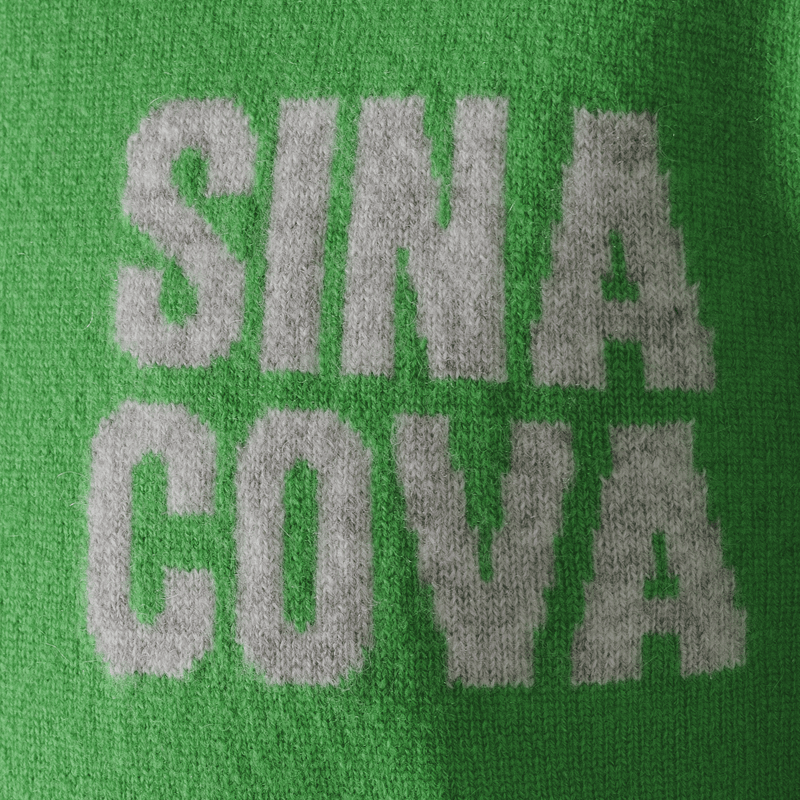 [Official] SINA COVA Crew Neck Sweater 100% Cashmere 23252010