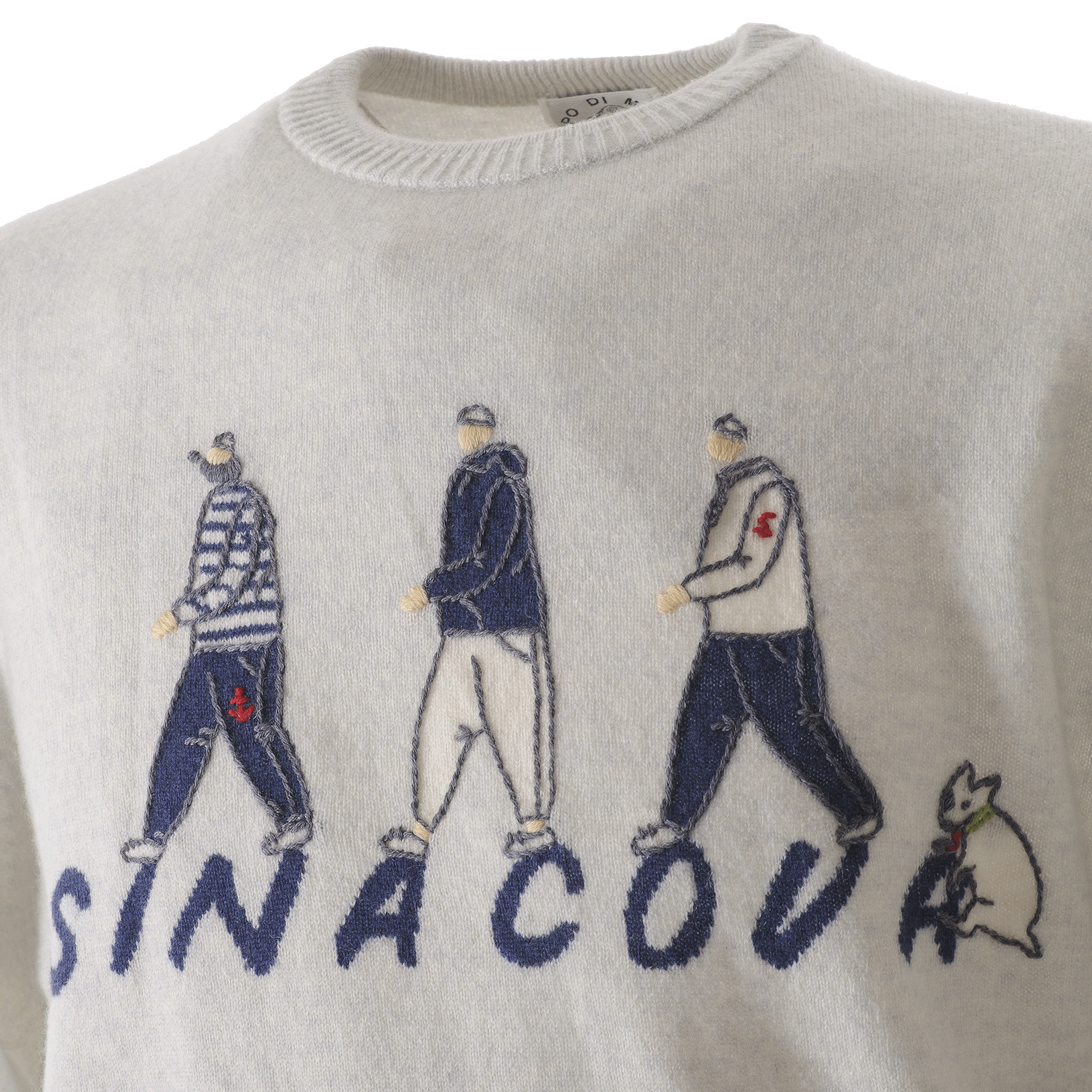 [Official] SINA COVA Crew Neck Sweater 100% Cashmere 23222030
