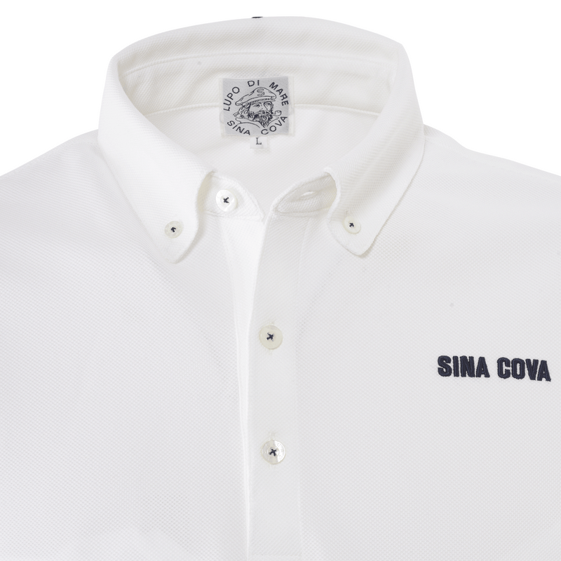 [Official] SINA COVA Short Sleeve Button-Down Kanoko Polo Shirt 24150560