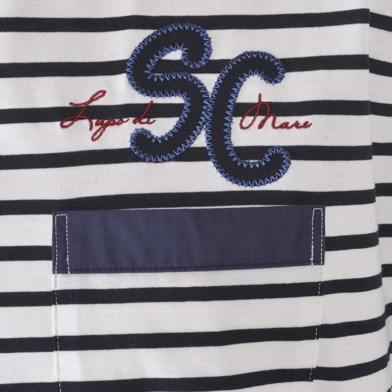 [Official] SINA COVA Striped Short Sleeve T-Shirt 24110540