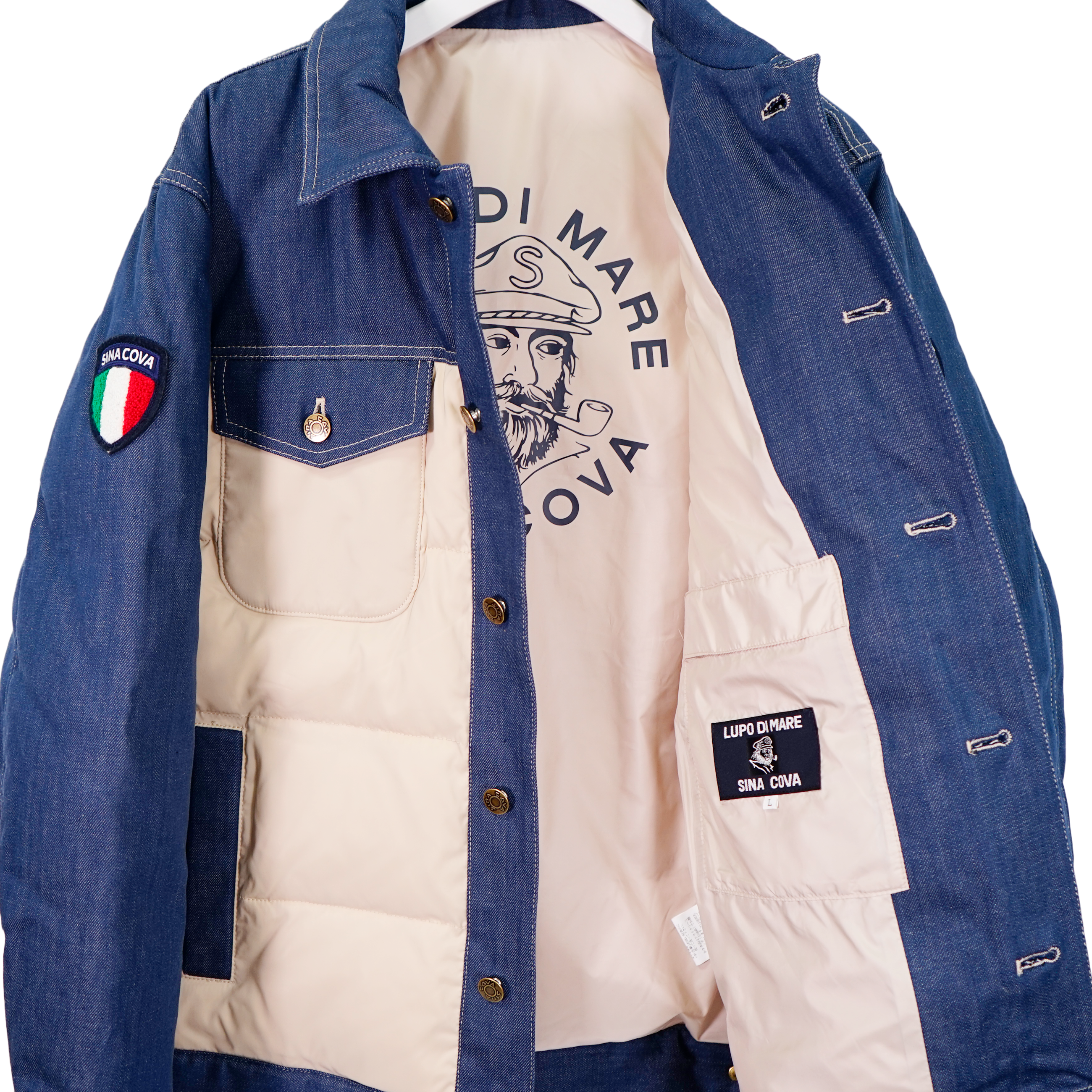 [Official] SINA COVA Denim-switched down jacket 23223060
