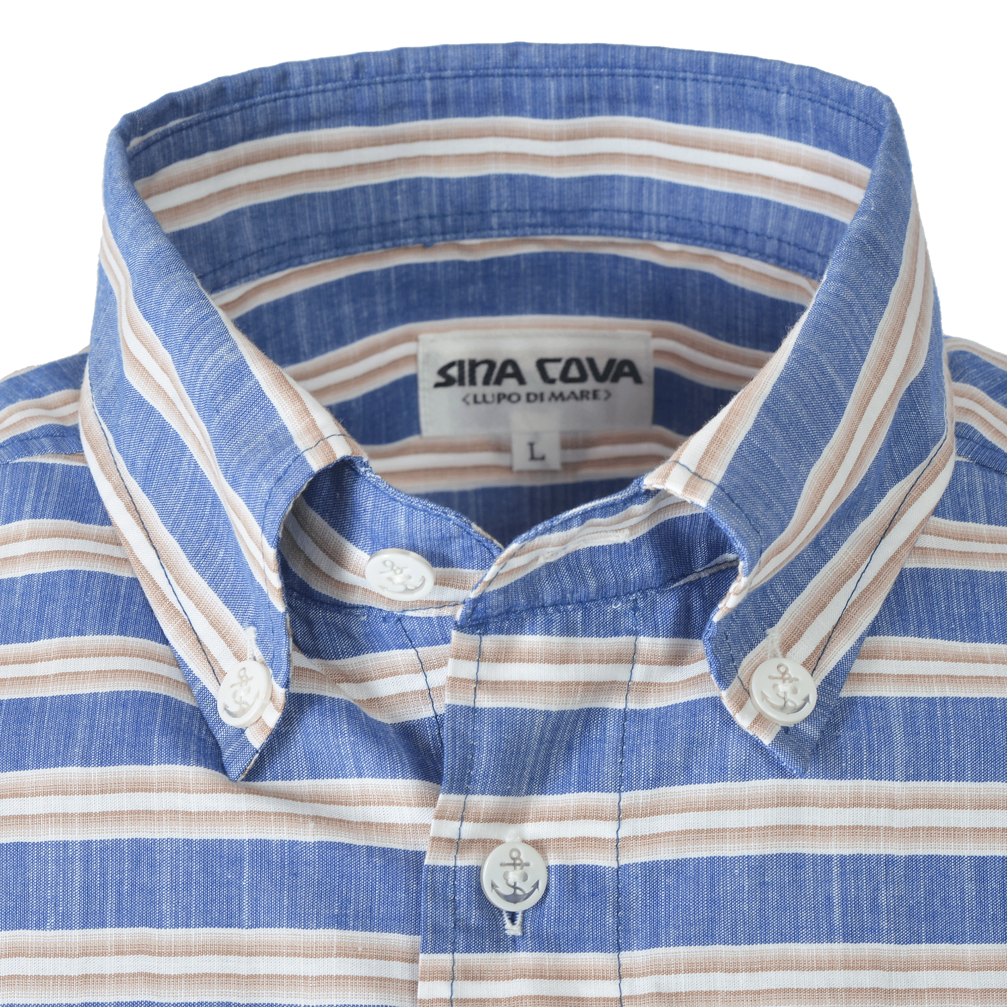 Long-sleeved button-down shirt 26124020