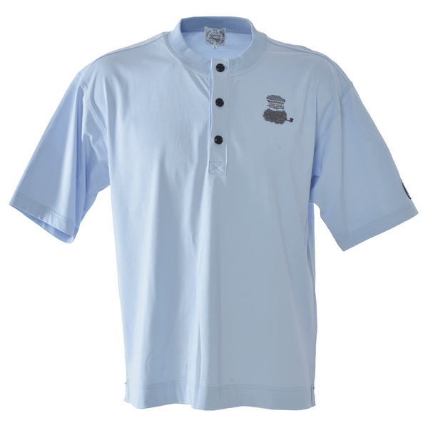 Henley Neck Short Sleeve T-Shirt Unisex (Men and Women) 26110550