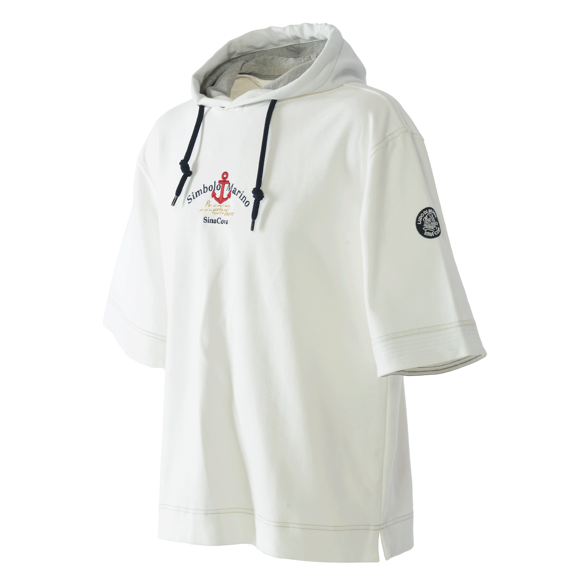 Half-sleeve hoodie 26110520