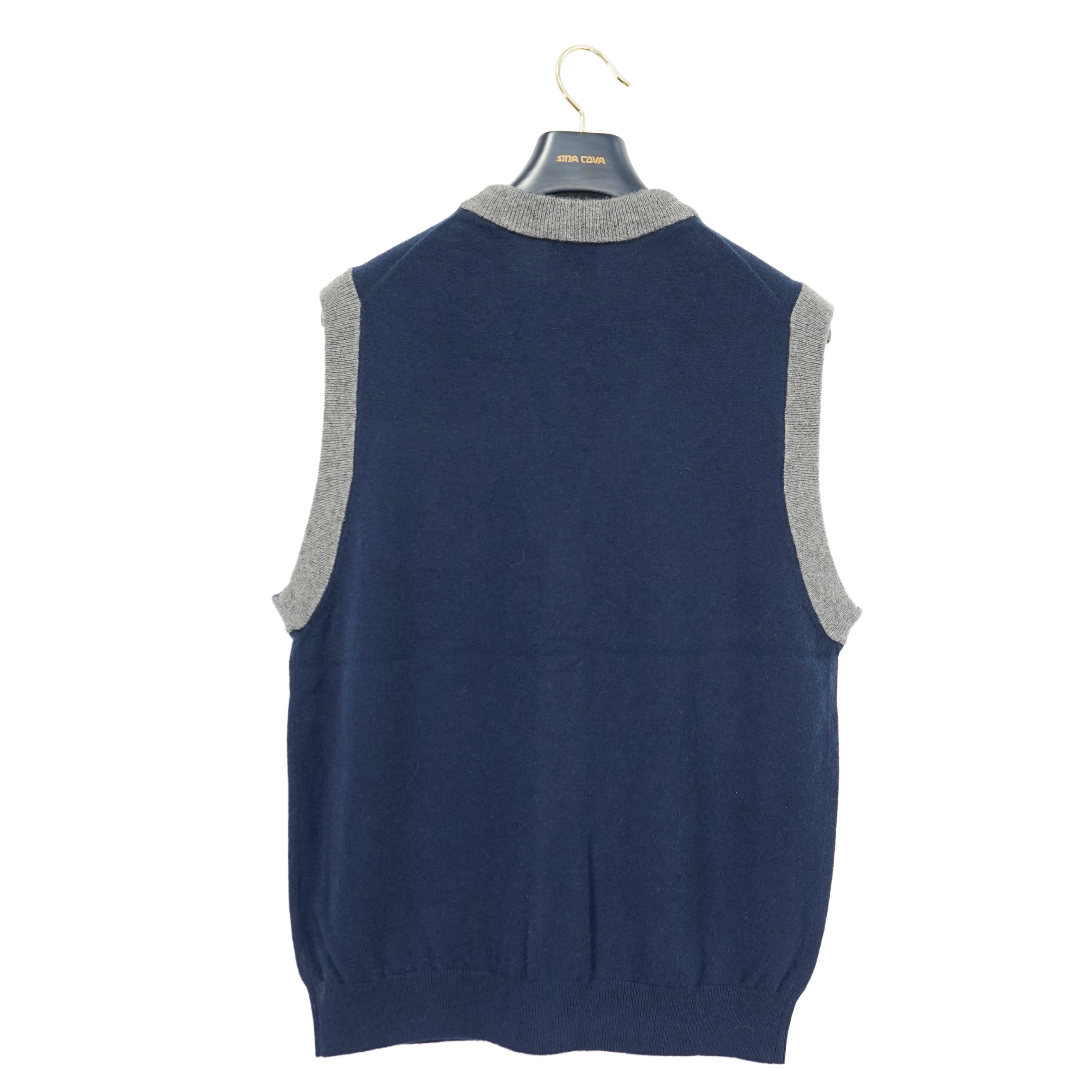 カシミヤ100％ ニットベスト 25222518