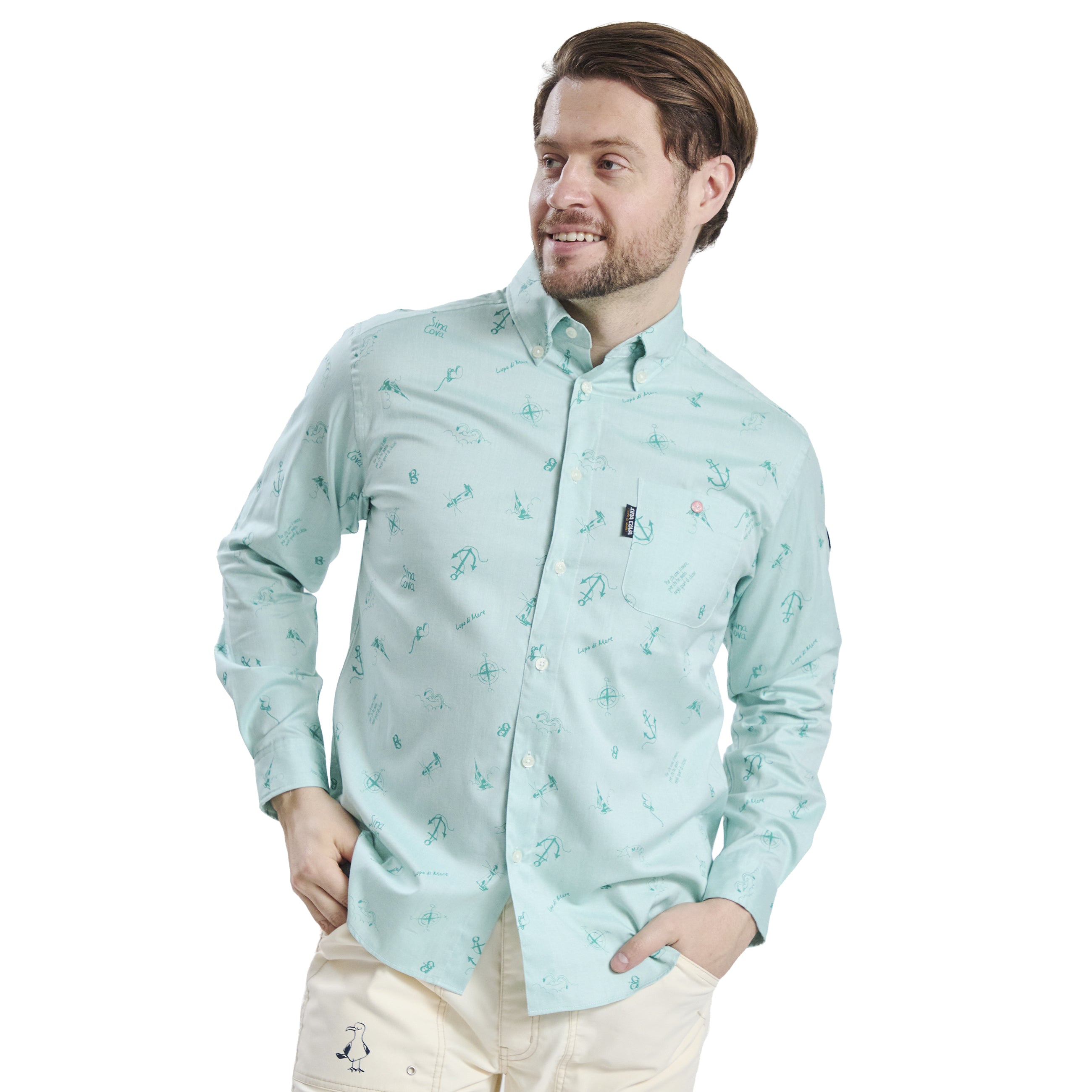 Long Sleeve Button-Down Shirt 26214020