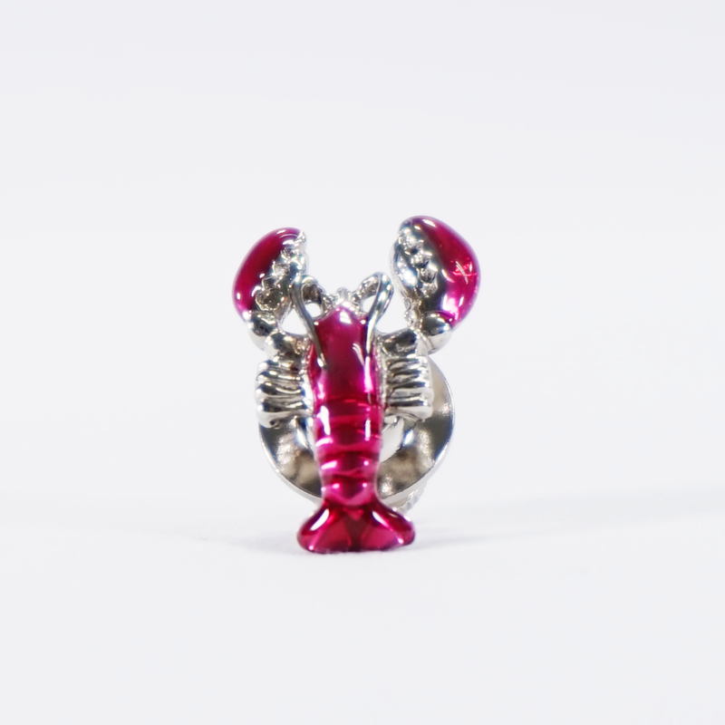 Silver Lobster Lapel Pin 57001680