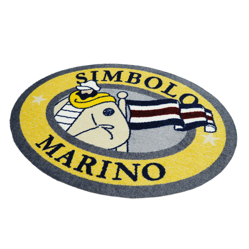 【公式】シナコバ （SINA COVA）シナコバオリジナルマット SIMBOLO MARINO（楕円） 57002580
