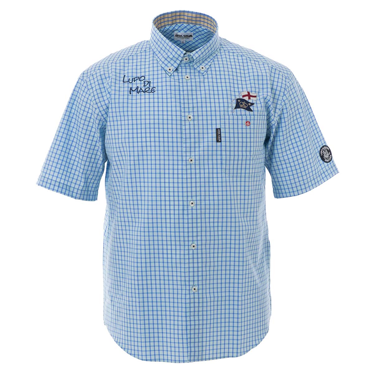 【アウトレット】シナコバ （SINA COVA） 半袖ボタンダウンシャツ 21114520