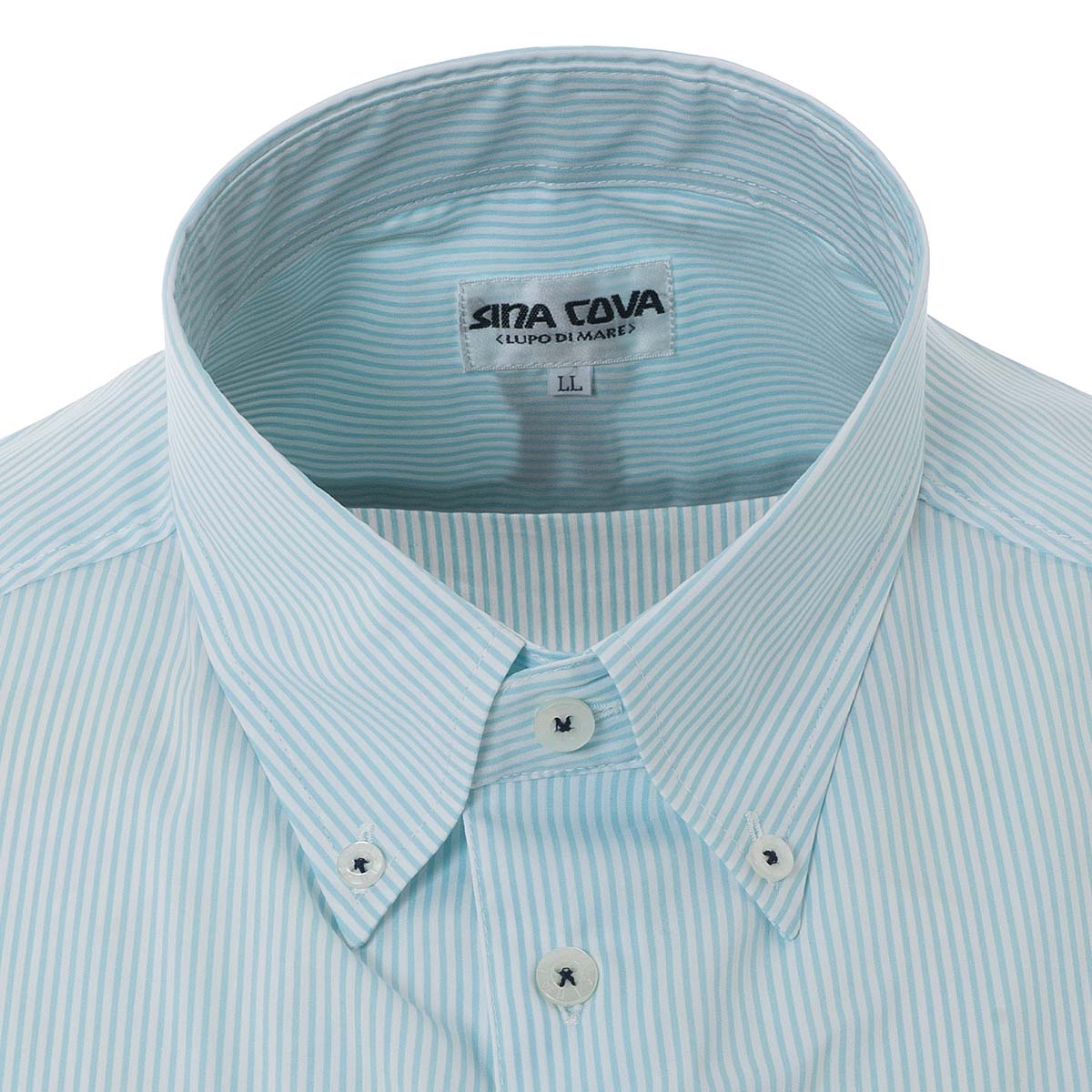 【アウトレット】シナコバ （SINA COVA）半袖ボタンダウンシャツ　21124578