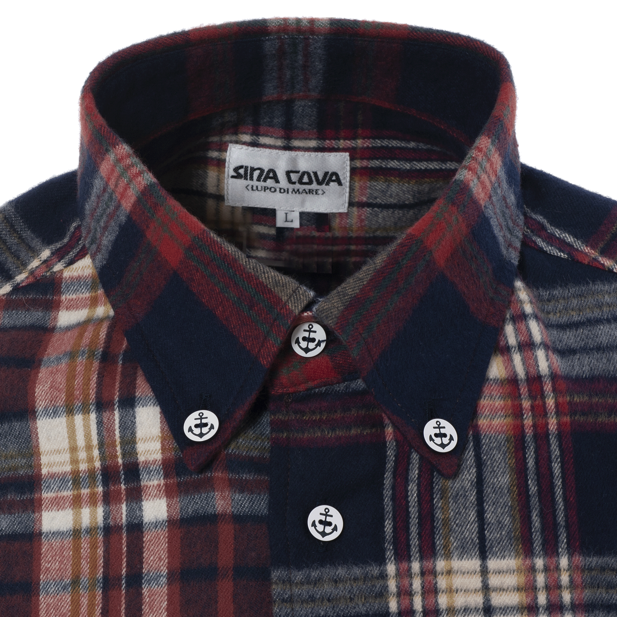 【アウトレット】シナコバ （SINA COVA） 長袖 ボタンダウンシャツ 22224050