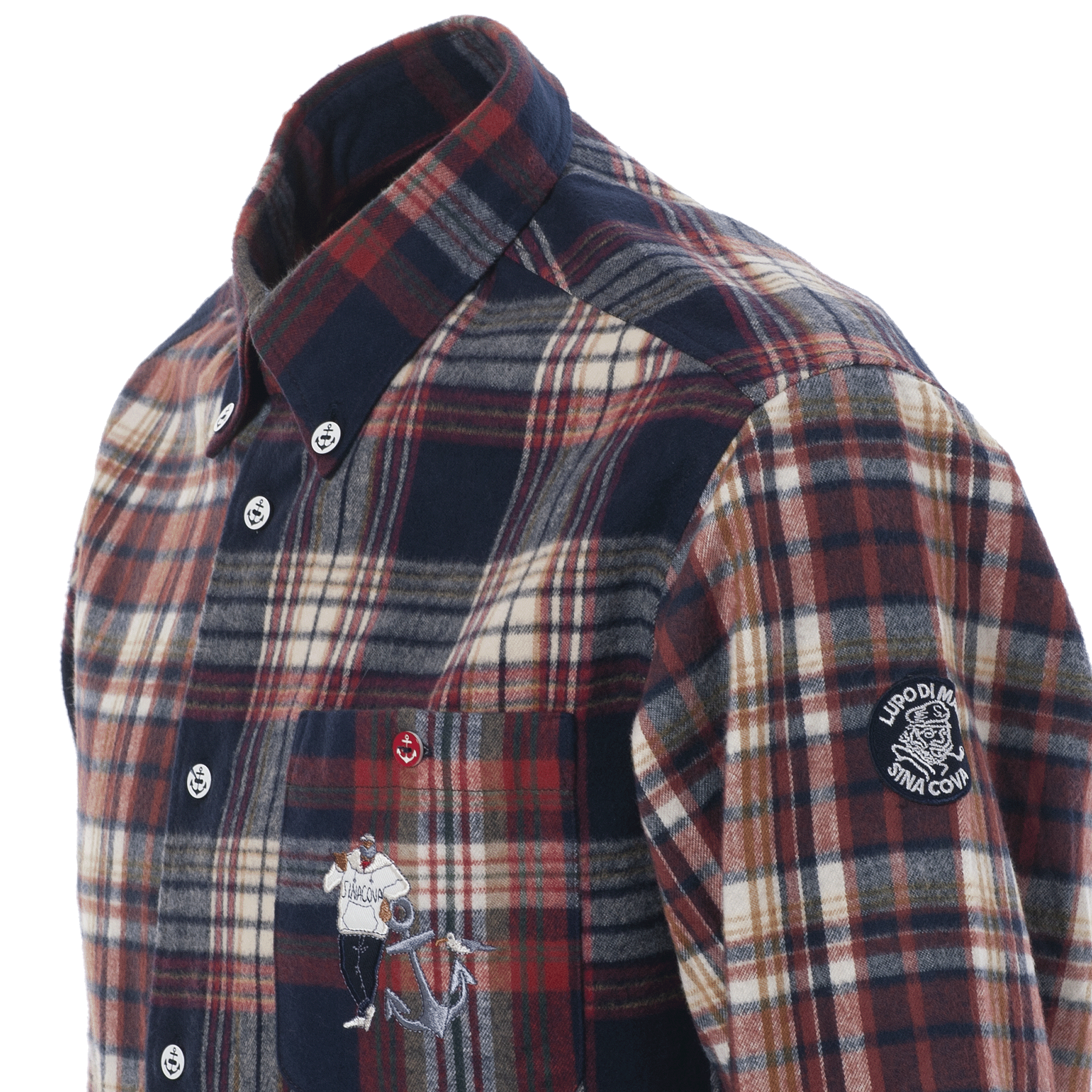 【アウトレット】シナコバ （SINA COVA） 長袖 ボタンダウンシャツ 22224050