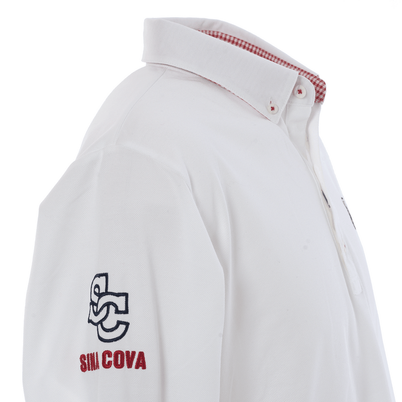 SINA COVA Long Sleeve Polo Shirt 22250010