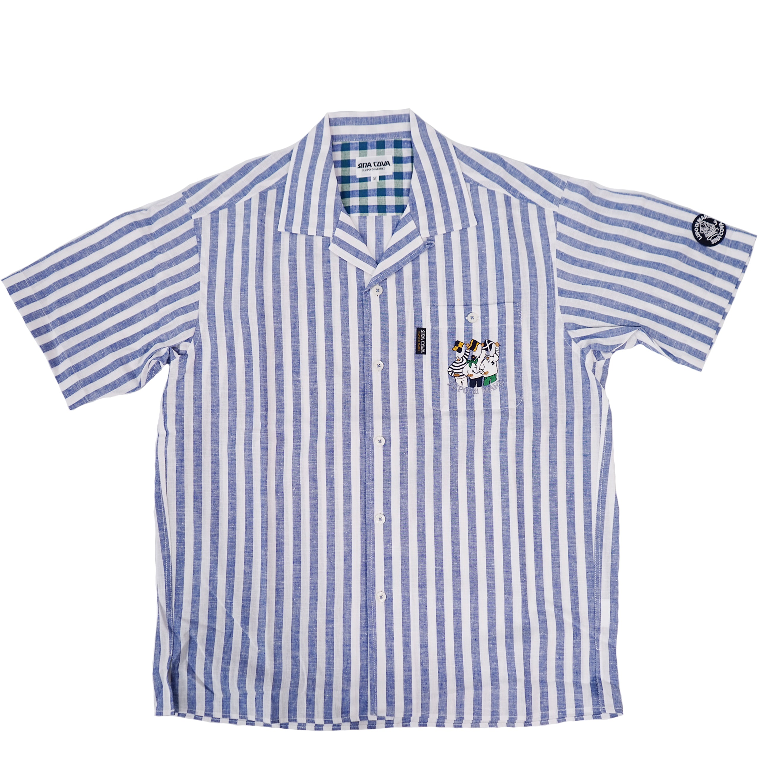 シナコバ （SINA COVA）  オープンカラー半袖シャツ 22124550