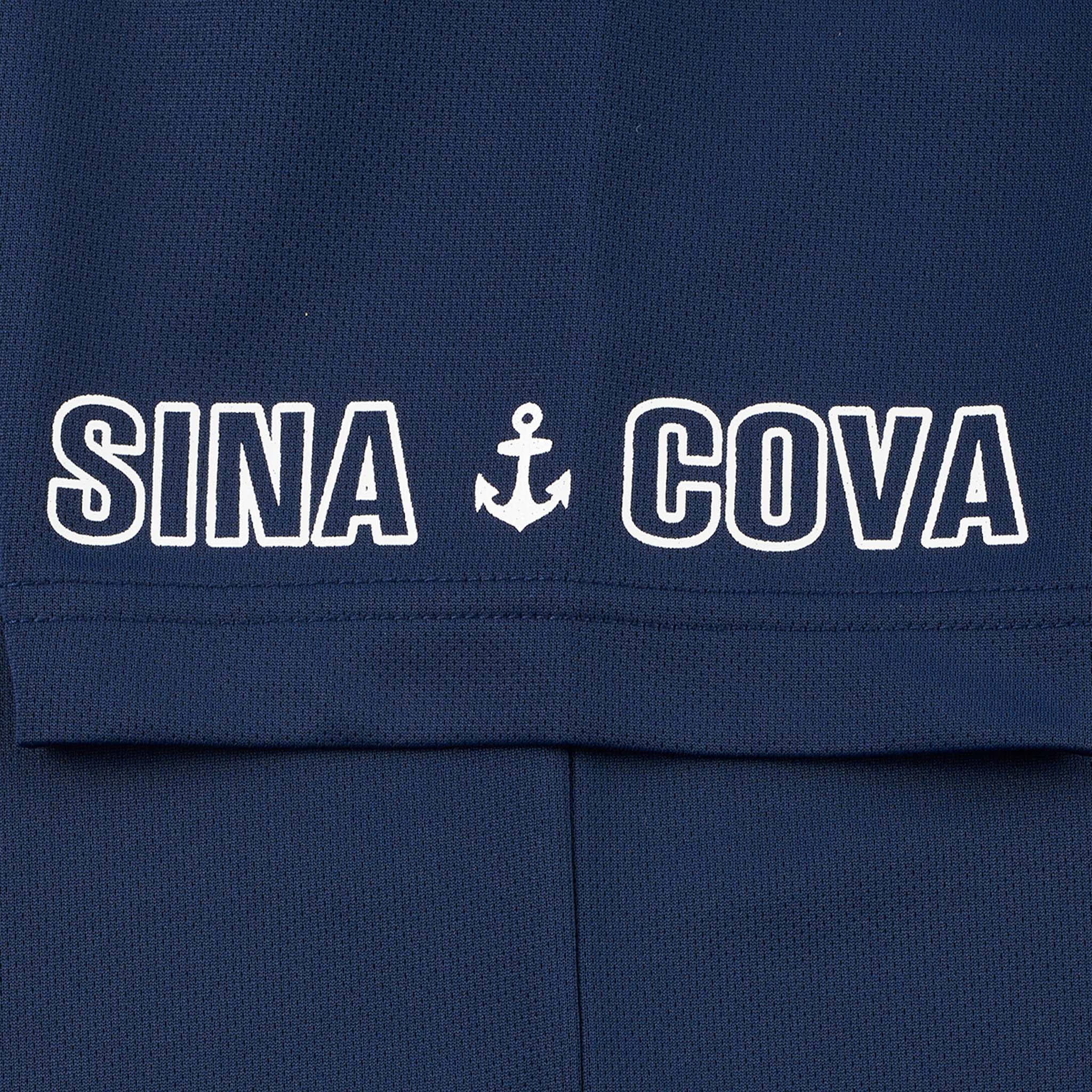 【アウトレット】シナコバ （SINA COVA） ハーフZIP 半袖 Tシャツ 22150560