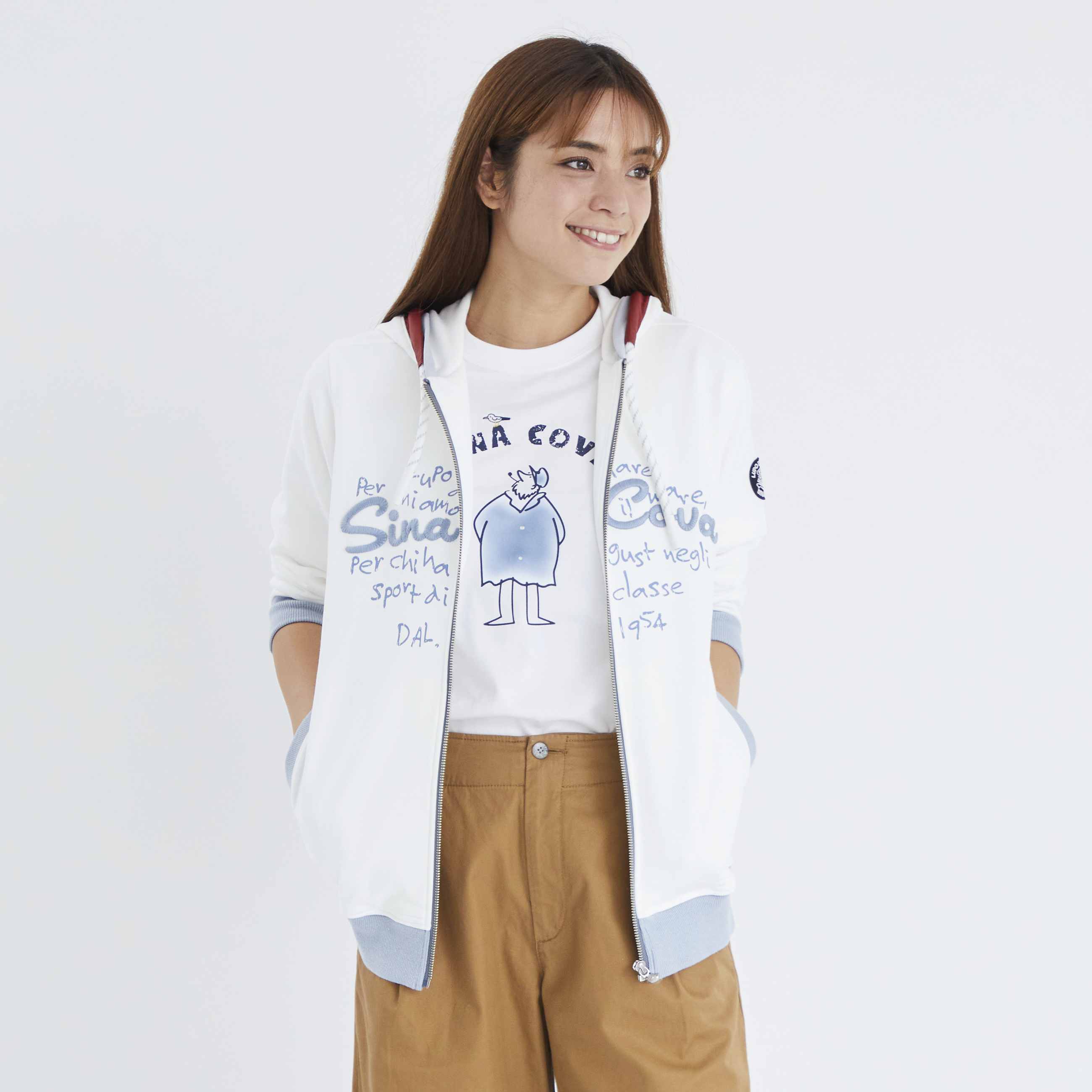 [Official] SINA COVA ZIPUP Parker Unisex Unisex 23123020